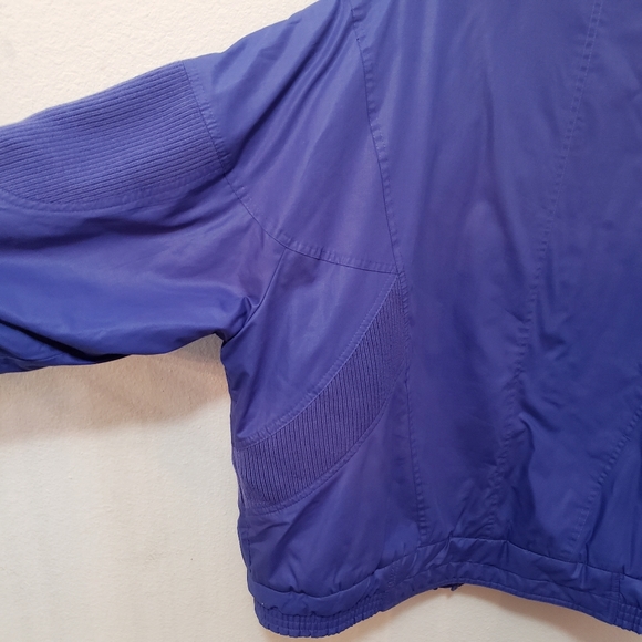 Vintage 80s Members Only Periwinkle Bomber Jacket - Picture 5 of 15